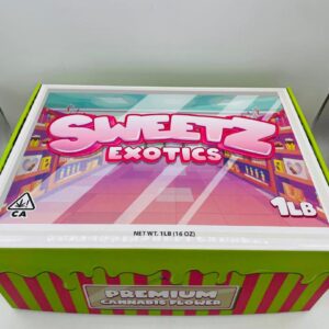 New Sweetz Exotics Edition Box – Cannabis Flower 1LB (16 OZ)