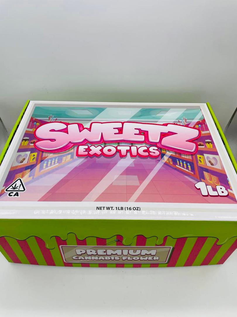 New Sweetz Exotics Edition Box – Cannabis Flower 1LB (16 OZ)